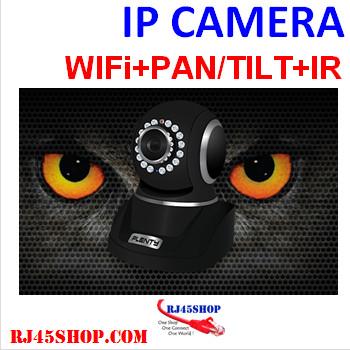 PLENTY IP Camera Wireless/Wired IP-J03-KS PLENTY IP-J03KS กล้อง IP CAMERA แบบ WIRELESS รองรับ PAN/TILT พร้อม IR