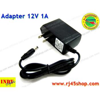 Adapter 12V1A หัวJack 5.5*X2.1-2.5mm For cctv router AcessPoint และอื่นๆ