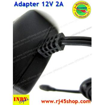 Adapter 12V2A หัวJack 5.5*X2.1-2.5mm For cctv router AcessPoint POE จ่ายได้หลายตัว คุ้ม ทน