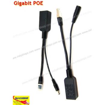 POE Gigabit 10/100/1000Injection & Splitter 802.3af มีระบบ Gigabit ทั้งที ใช้ BW ให้เต็มระบบ !!