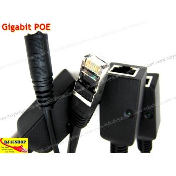 POE Gigabit 10/100/1000Injection & Splitter 802.3af มีระบบ Gigabit ทั้งที ใช้ BW ให้เต็มระบบ !!