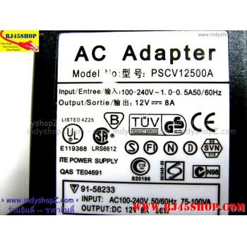 Adapter 12V 8A Indyspec จ่ายไฟกล้องได้ 6-8 ตัว สบายๆ