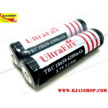 ถ่าน Li-ion 18650 Ultrafire 3800mah 4200mah Fake!