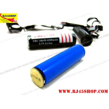 ถ่าน Li-ion 18650 Ultrafire 3800mah 4200mah Fake!