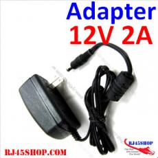 Adapter 12V2A หัวJack 5.5*X2.1-2.5mm For cctv router AcessPoint POE จ่ายได้หลายตัว คุ้ม ทน