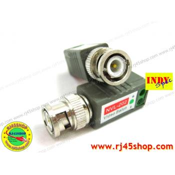 บาลัน 100-200m Video balun for CCTV คุณภาพสูง กันฟ้า กันกวน สำหรับงานไกล 100-200 เมตร