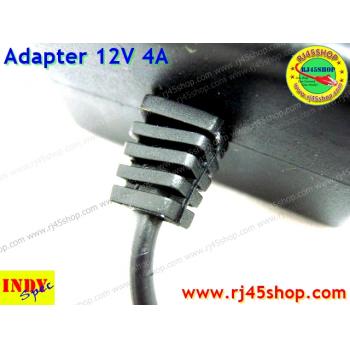 Adapter 12V4A หัวJack 5.5*X2.1-2.5mm For cctv router AcessPoint POE จ่ายได้หลายตัว คุ้ม ทน