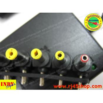 Adapter Notebook Universal 96W ปรับ V ได้12-24V เปลี่ยนหัวได้ 8 หัว คุ้ม!