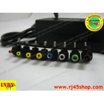 Adapter notebook universal 96W 12-24V เปลี่ยนหัวได้