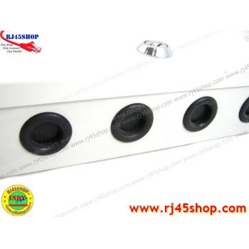 ตู้จ่ายไฟ CCTV สวิทซ์ชิ่ง 12V30A 18Port มีฟิวส์แยก ตู้เหล็กมีกุญแจล็อคอย่างดี Power Switching Box 12V30A18Port For CCTV