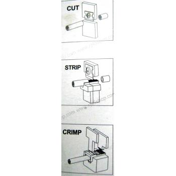 คีมเข้าหัวLAN crimping #5 อย่างดี Sunkit for RJ9,RJ11,RJ45 บีบง่ายเบาแรง เข้าสุดทุกครั้ง คุณภาพของแท้