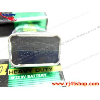 ถ่าน 9V ก้อนเหลี่ยม#2 Heavy Duty 9v Battery