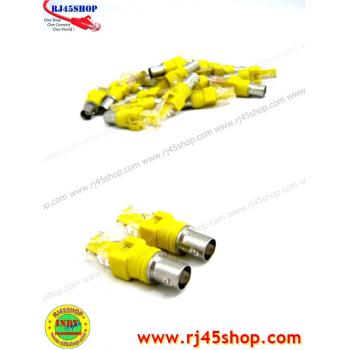 RJ45 to BNC Kit เปลี่ยนเครื่องเทสสายแลน เป็นเทสสาย RG ได้ !!