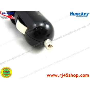 Huntkey USB 2.1A Car Charger Adapter เสียบที่จุดบุหรี่รถ USB 5V2.1A ชาร์ตมือถือ แท็บเล็ต จ่ายAเต็ม