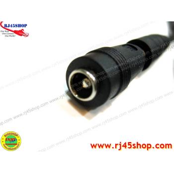 POE INJECTOR & SPLITTER สาย POE connect cable Jack DC 2.5mm. สีดำ รุ่นพิเศษ หัวแจ็คแกนใหญ่ 2.5mm. for Tenda และอื่นๆ