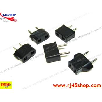 มันชอบหลวมใช่ไหม? หัวแปลงปลั๊กไฟ กลมไปแบน แบนไปกลม UStoEuro EurotoUS Type AC Plug Converter มี 5 แบบให้เลือก!