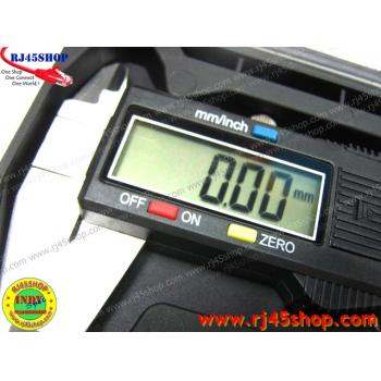 Digital Caliper Stanless #02 เวอร์เนียร์คาลิปเปอร์ดิจิตอล สแตนเลสแท้์ คุณภาพสูง ยาว15cm ละเอียด0.01mm