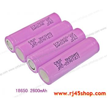 ถ่าน แบต Li-ion 18650 1800-3400mAh Panasonic Samsung Maxload ของดี ของแท้ ความจุจริง ตรงเสป็ค !