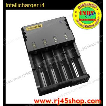 nitecore intelligent i2 , i4 เครื่องชาร์จอัจฉริยะ ครอบจัักรวาล ชาร์จ aa ยัน 18650 ของแท้พร้อมสายชาร์จรถ